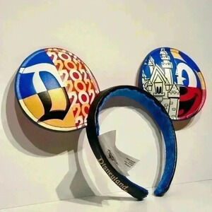 2021 Mickey Mouse Classic Disneyland Ears Headband limited Collectable
